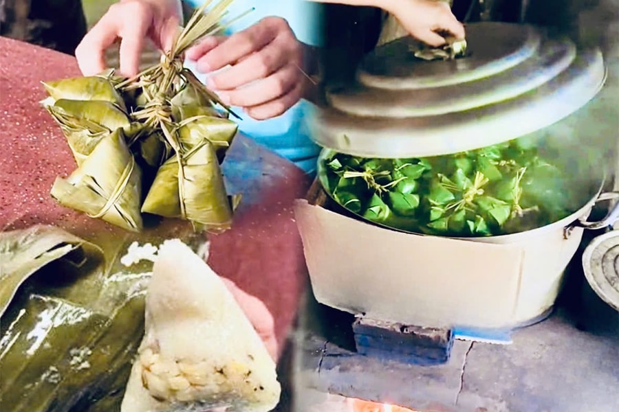 Vị quê bánh ú đèo Liêu