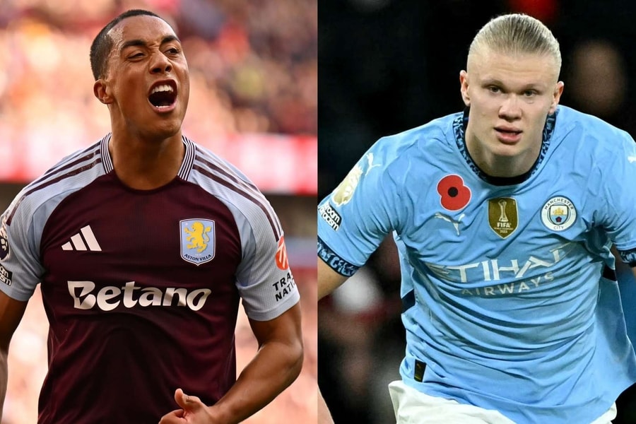 Aston Villa vs Man City: "Mãnh thú" Haaland "xé lưới"