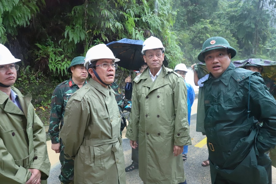 Phó Chủ tịch UBND thành phố Trần Nam Hưng: Tập trung cao độ để bảo đảm an toàn tính mạng cho nhân dân các xã miền núi