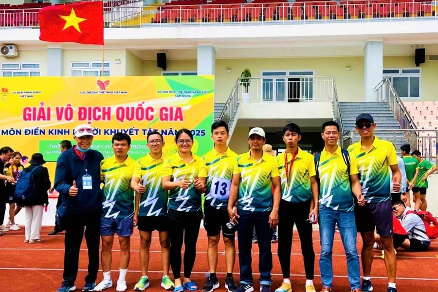 Đà Nẵng dự giải vô địch quốc gia môn điền kinh người khuyết tật