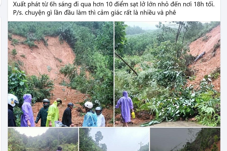 Vượt lũ, cắt rừng về với dân...