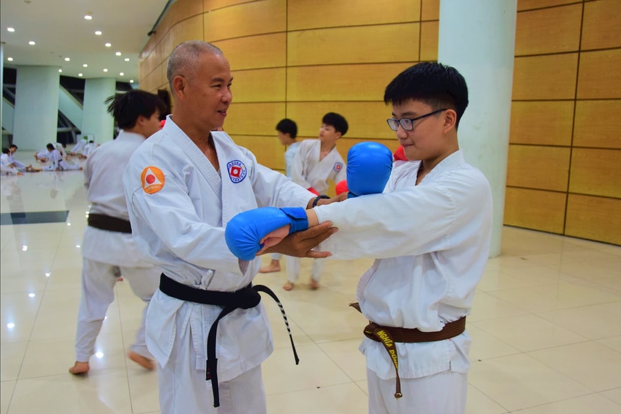 Dốc sức vì phong trào Karate