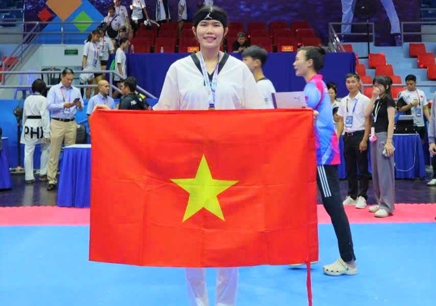 Võ sĩ Taekwondo Đà Nẵng thắng một trận tại giải thế giới