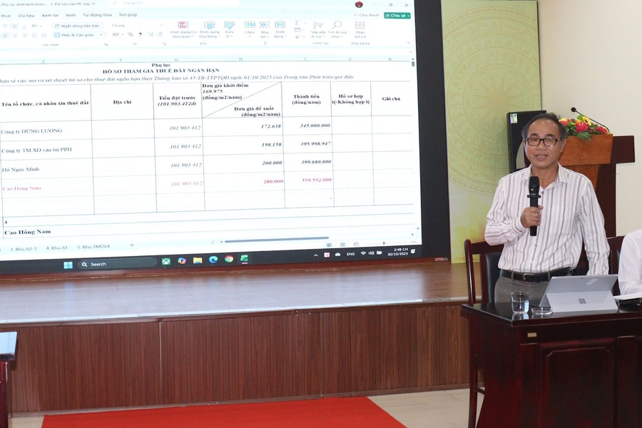 Đà Nẵng cho thuê tạm các khu, lô đất công ngắn hạn