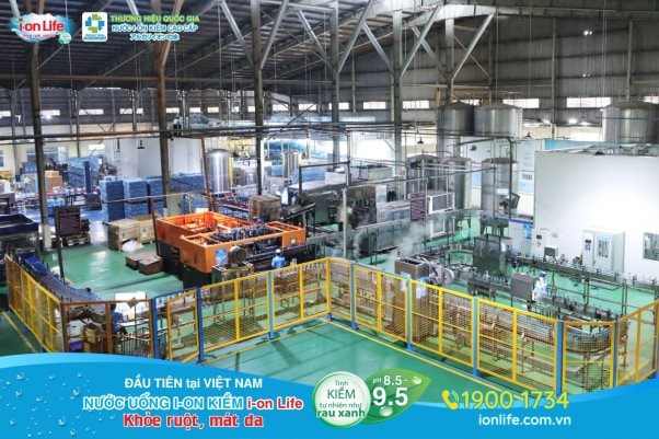 Dây chuyền sản xuất nước ion kiềm i-on Life – Chất lượng được kiểm soát mỗi bước