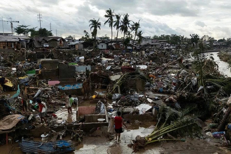 Bão Kalmaegi khiến nhiều người chết và mất tích tại Philippines
