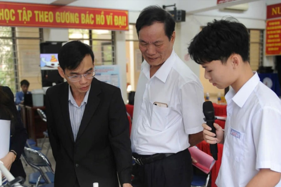 Trường THPT Trần Phú tổ chức Hội thi Khoa học - kỹ thuật