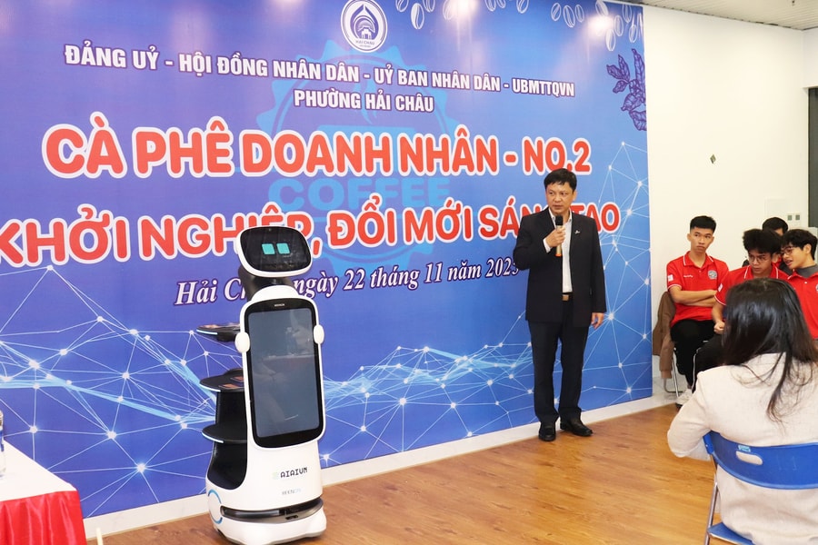 Phường Hải Châu tổ chức chương trình cà phê doanh nhân “Khởi nghiệp, đổi mới sáng tạo”