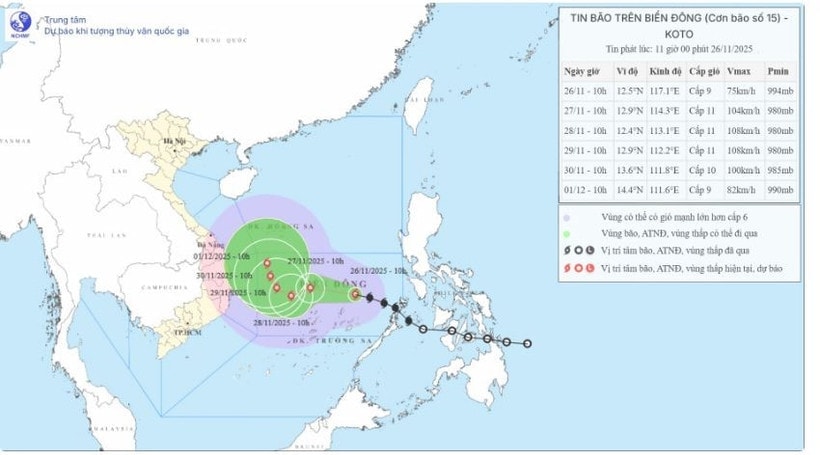 Tropical storm No. 15 changes direction and intensifies, with three possible scenarios