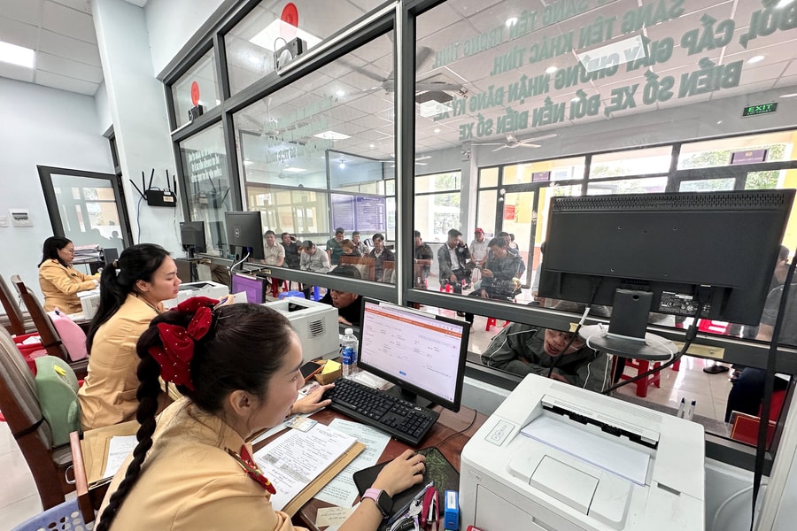 Nỗ lực làm sạch dữ liệu đăng ký xe