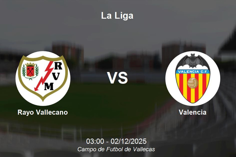 Nhận định Rayo Vallecano vs Valencia - La Liga