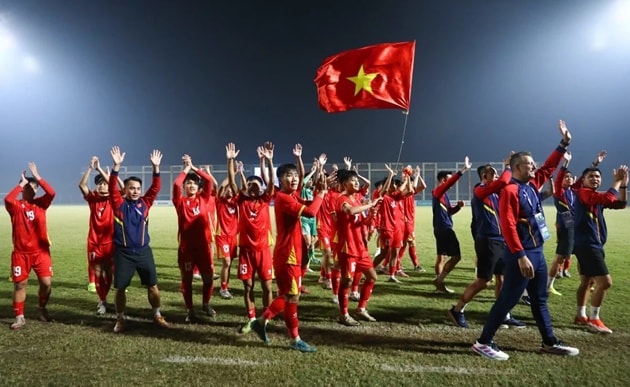 U17 Việt Nam nhận thưởng 600 triệu sau chiến tích toàn thắng