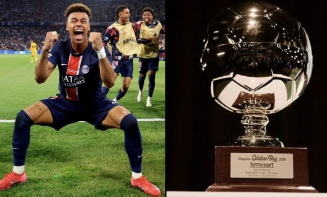 Desire Doue đoạt giải Golden Boy 2025 sau mùa giải phi thường
