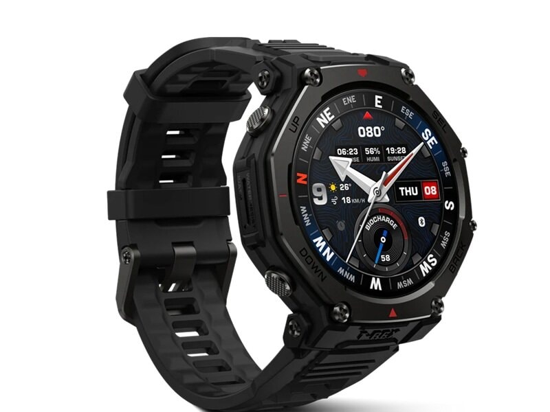 Amazfit T-Rex 3 Pro: Bền bỉ chuẩn quân đội, màn hình siêu sáng