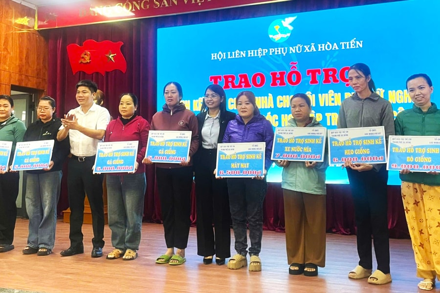 Nhiều hoạt động hỗ trợ an sinh