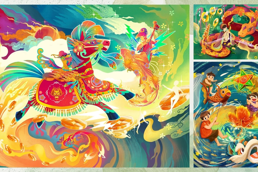Gen Z man in Da Nang breathes new life into Vietnamese culture through contemporary art