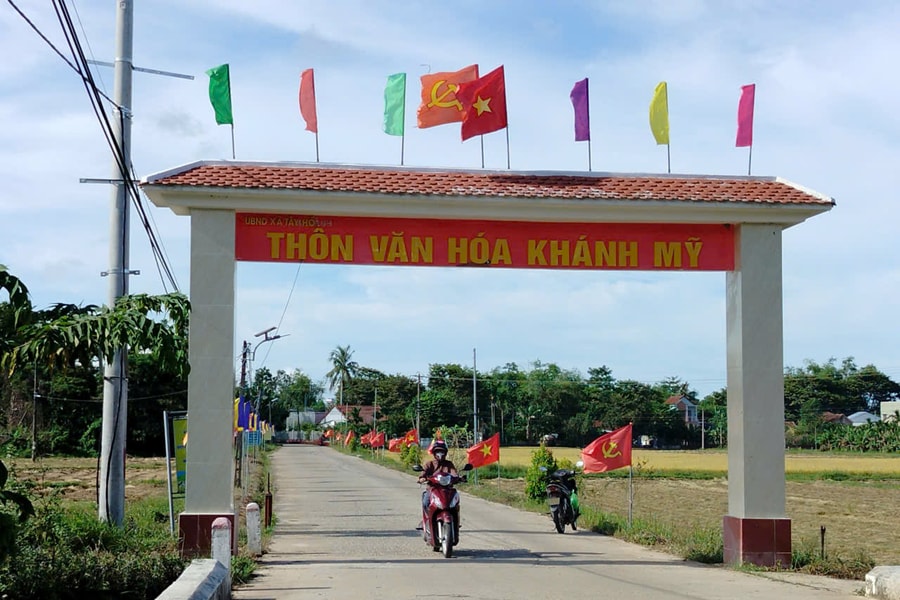 Xã Tây Hồ giữ “thương hiệu” nông thôn mới