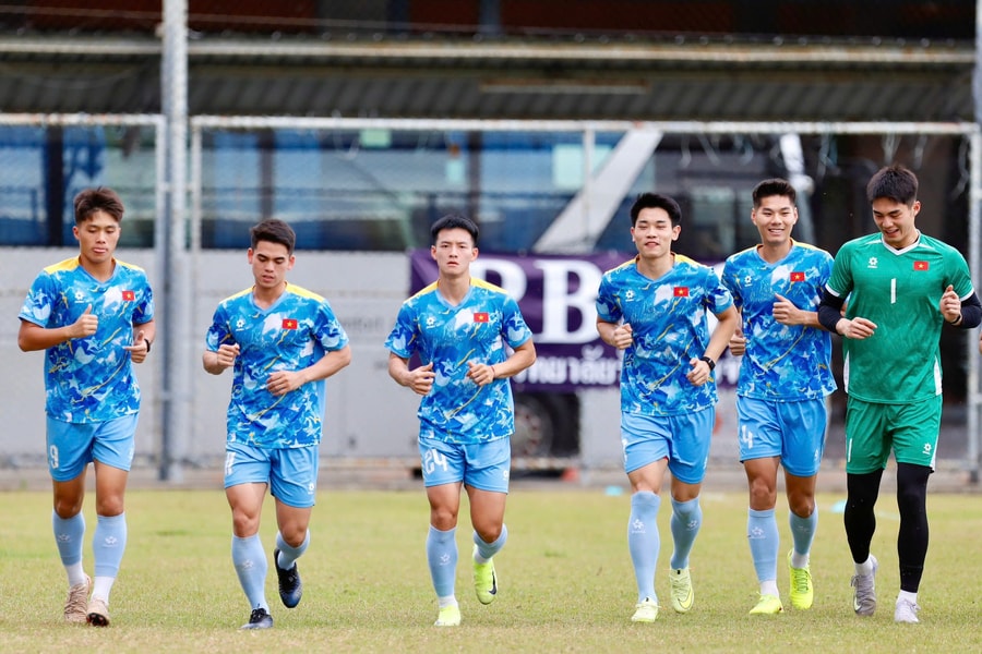 U22 Việt Nam siết chặt dinh dưỡng, sẵn sàng đối đầu Malaysia