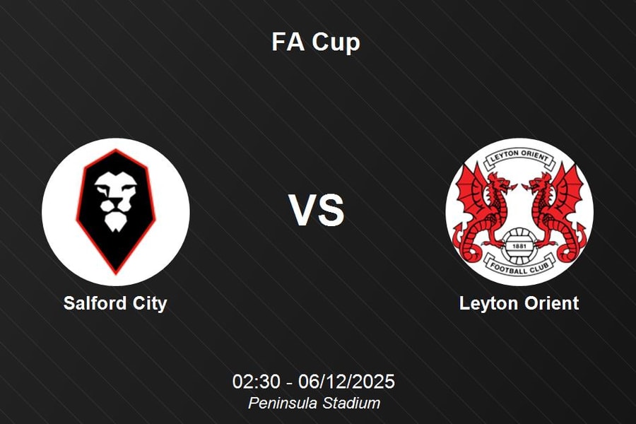 Nhận định Salford City vs Leyton Orient - FA Cup: Cơ hội nghiêng nhẹ chủ nhà