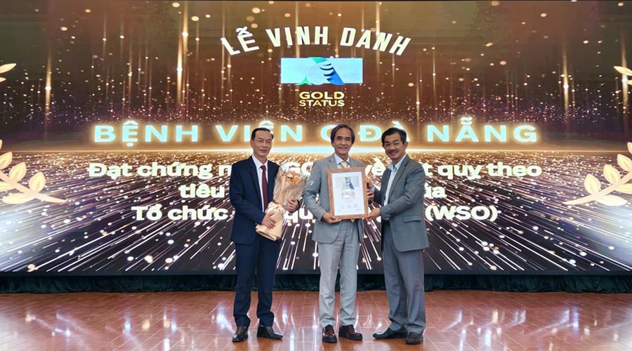 Bệnh viện C Đà Nẵng nhận Chứng nhận vàng trong điều trị đột quỵ