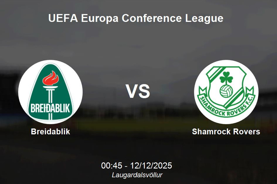 Nhận định Breidablik vs Shamrock Rovers, Conference League