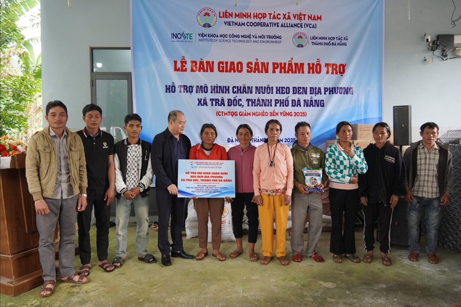 Mở hướng thoát nghèo từ mô hình nuôi heo đen địa phương