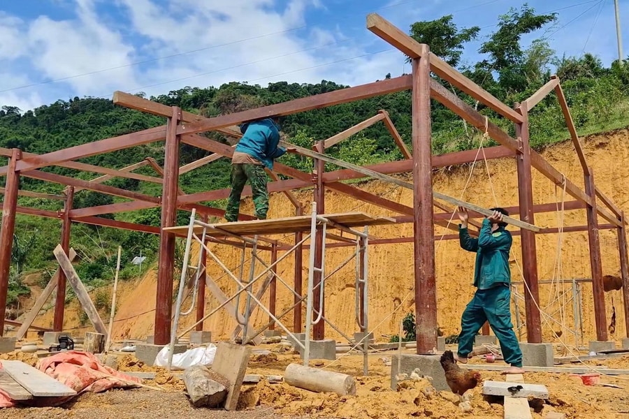 Xã La Êê hoàn thành xóa 162 nhà tạm, nhà dột nát trong năm 2025