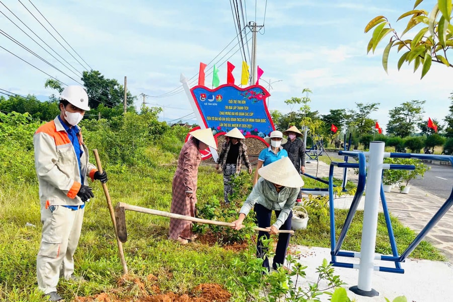 Mặt trận Thu Bồn chung sức xây dựng nông thôn mới