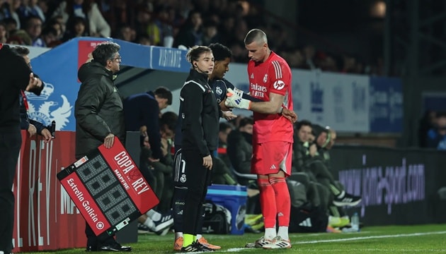 Lunin cứu thua phút 93, Real Madrid thoát hiểm tại Copa Del Rey