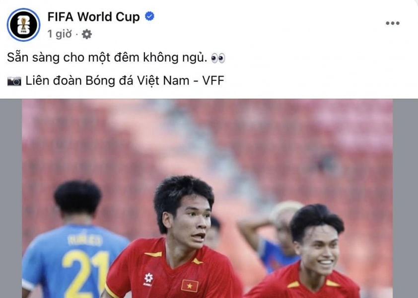 FIFA gửi thông điệp đặc biệt tới U22 Việt Nam trước chung kết