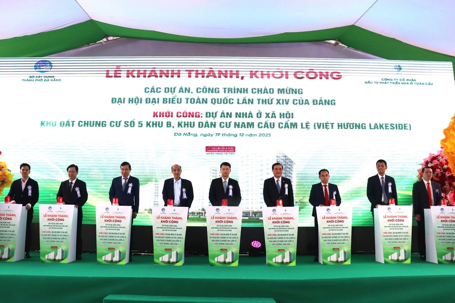 Đà Nẵng khởi công 2 dự án nhà ở xã hội hơn 2.700 tỷ đồng