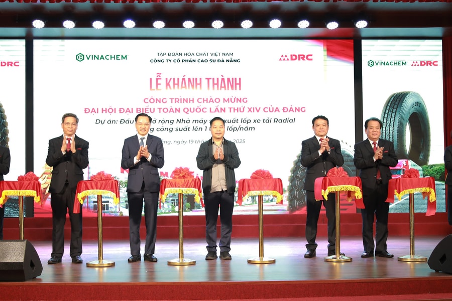 Khánh thành Dự án đầu tư mở rộng Nhà máy sản xuất lốp xe tải Radial