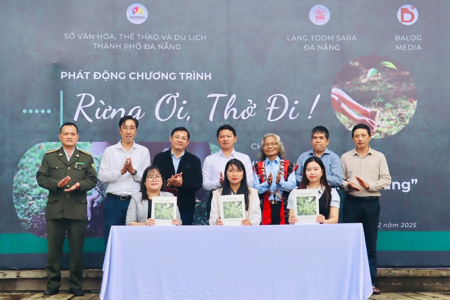 Đà Nẵng phát động chương trình "Rừng ơi, thở đi!"