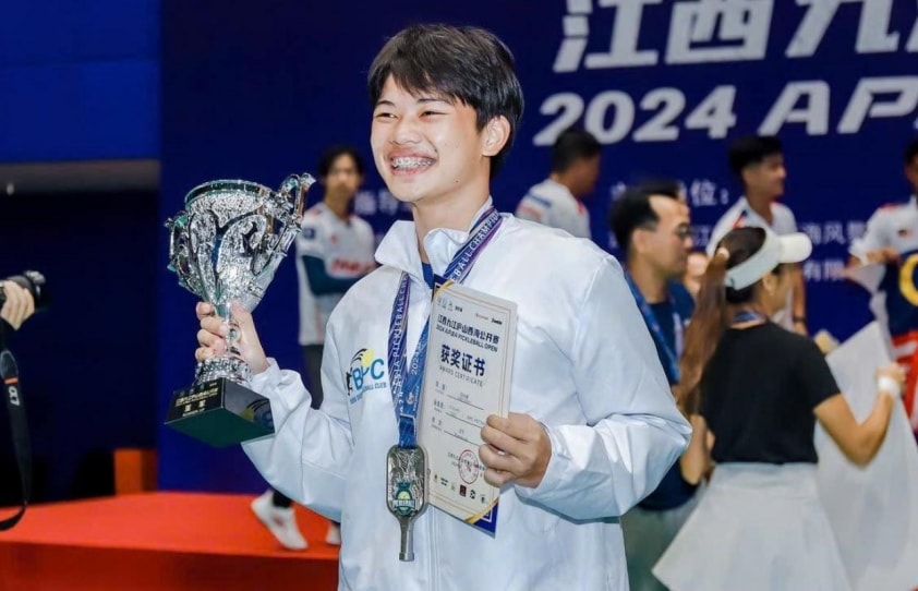 Lê Xuân Đức: 'Ngôi sao mai' 17 tuổi của pickleball Việt Nam