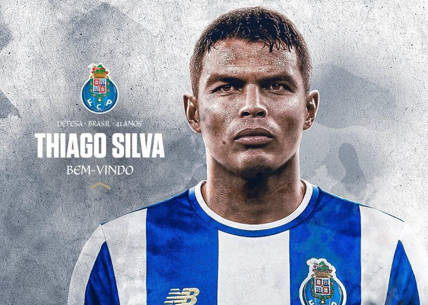 Thiago Silva chính thức gia nhập Porto ở tuổi 41