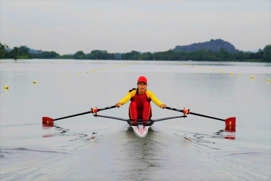 Đà Nẵng tranh tài giải đua thuyền Rowing và Canoeing quốc gia