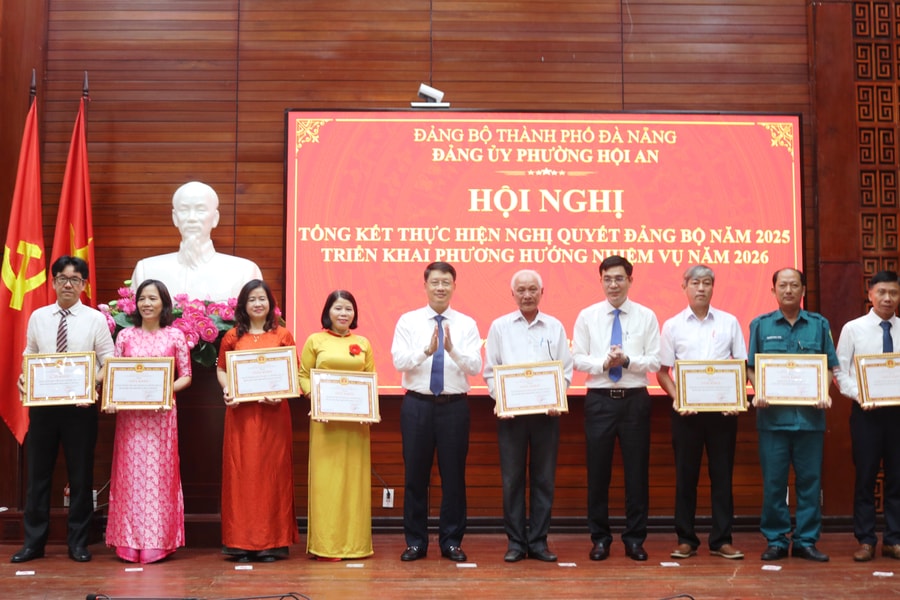 Phường Hội An thu ngân sách vượt 405,33% dự toán giao năm 2025