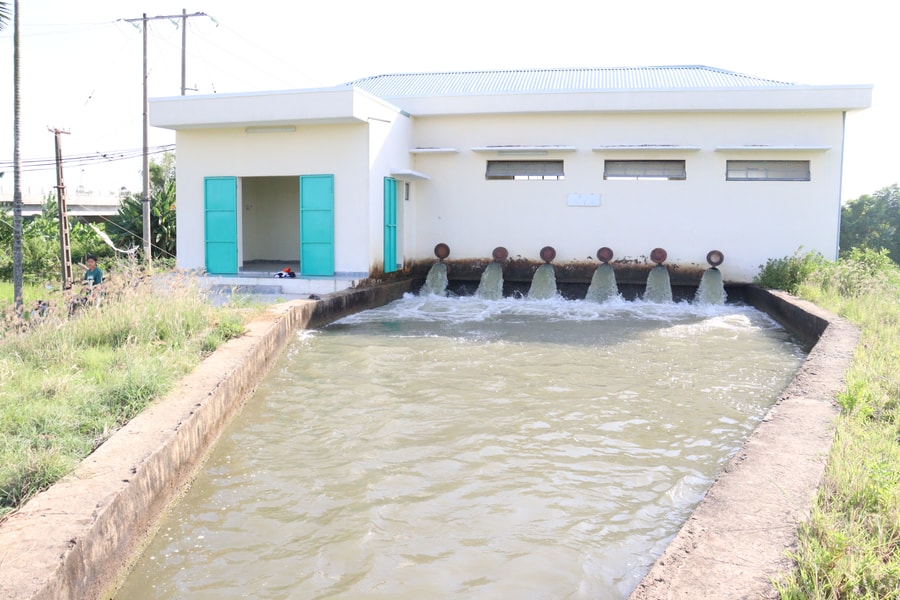 Điều tiết nước phù hợp phục vụ sản xuất nông nghiệp