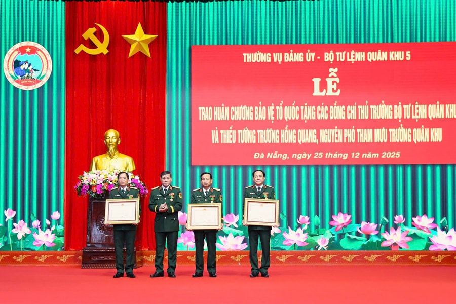 Quân khu 5 nâng cao sức mạnh tổng hợp, quyết tâm hoàn thành nhiệm vụ năm 2026