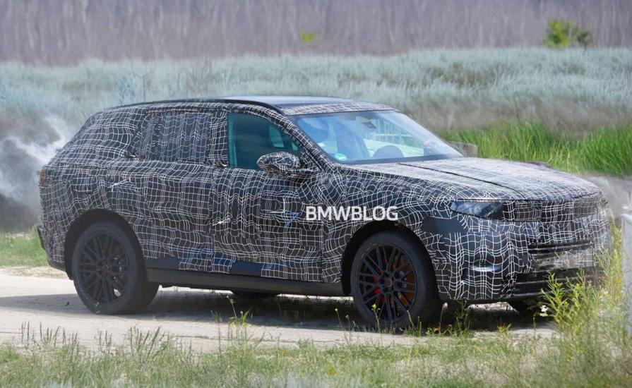 BMW X5 2026 lộ diện: Tay nắm cửa ẩn và bản M Performance hybrid