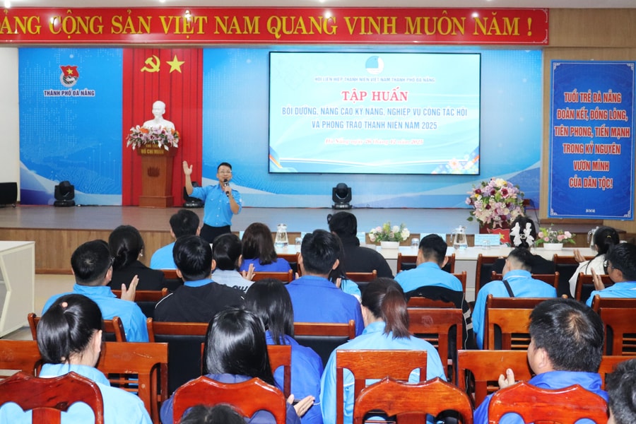 Tập huấn nâng cao kỹ năng, nghiệp vụ phong trào thanh niên