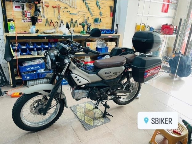 Thùng GIVI - Giải pháp chứa đồ tiện lợi cho người dùng Yamaha PG1