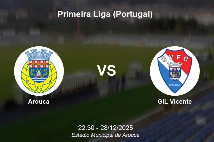 Nhận định Arouca vs GIL Vicente - Primeira Liga (Portugal)