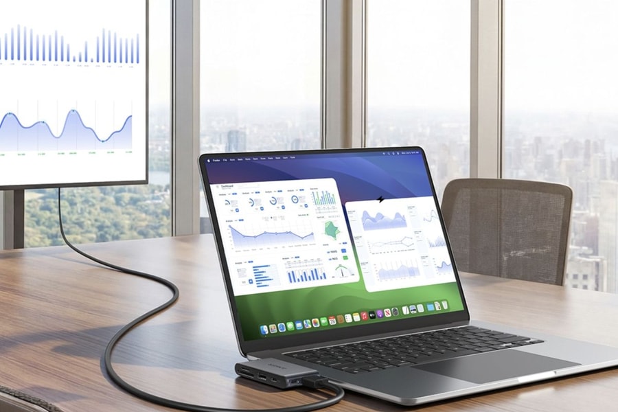 Anker ra mắt bộ chuyển đổi Nano USB-C Hub 6 trong 1 nhỏ gọn mới