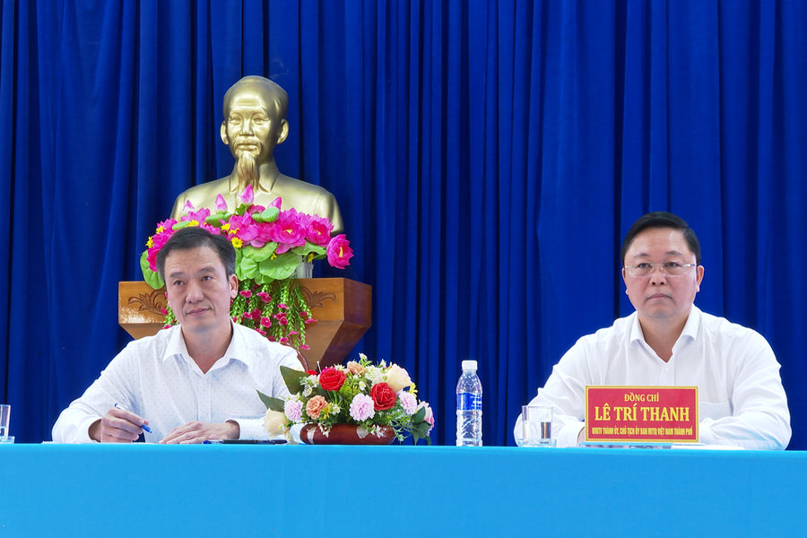 Đại biểu HĐND thành phố tiếp xúc cử tri xã Gò Nổi