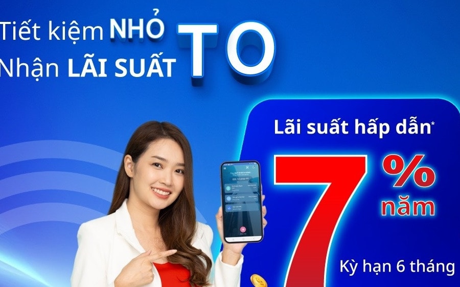 Lãi suất ngân hàng hôm nay 30/12: Khối ngoại đua tăng, chạm mốc 7%/năm