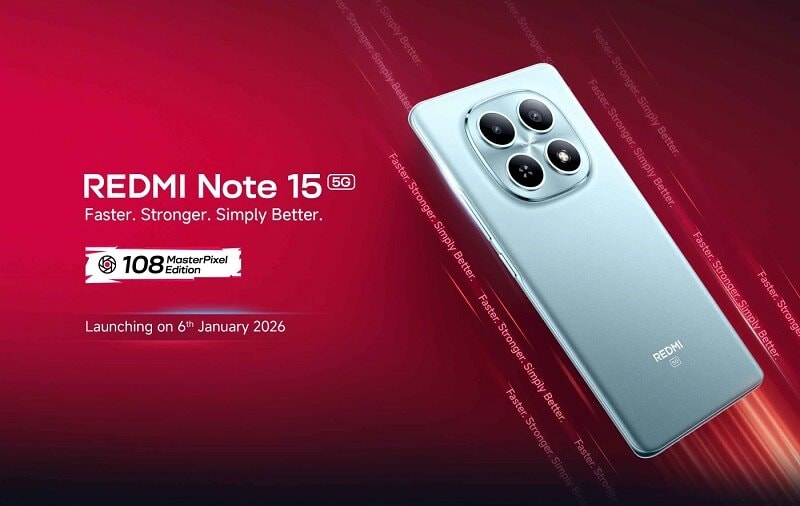 Redmi Note 15 5G sắp về Việt Nam: Giá từ 7,49 triệu đồng cùng nâng cấp chip Snapdragon 6 Gen 3