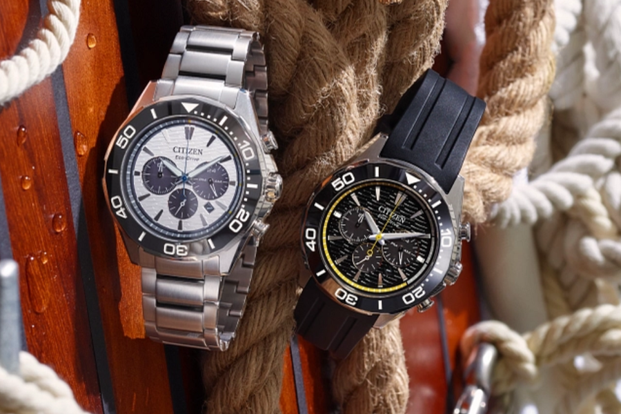 Citizen ra mắt bộ đôi đồng hồ Eco-Drive mới với thiết kế vành bezel góc cạnh ấn tượng