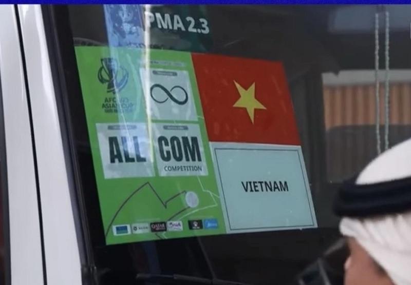 U23 Việt Nam yêu cầu sửa đổi sự cố quốc kỳ ngay khi tới Saudi Arabia