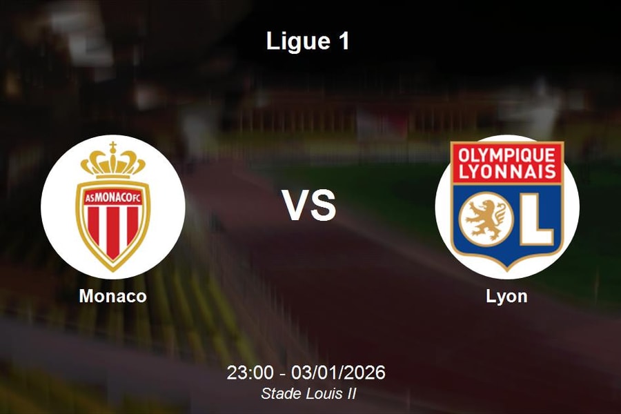 Nhận định Monaco vs Lyon - Ligue 1: Thử thách cực đại cho đội chủ nhà
